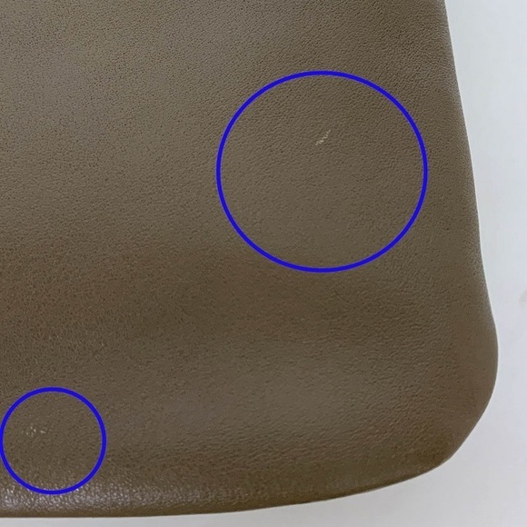 Anya Hindmarch Clutch Bag Leather Gray - Picture 8 of 10